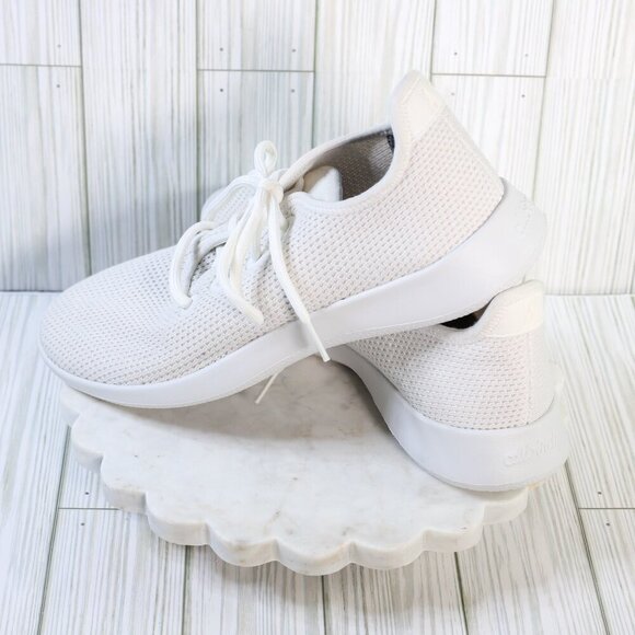 Allbirds Size10 wool runners white lightweight sneakers - Picture 3 of 6